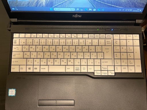 中古 ノートパソコン 富士通 LIFEBOOK FMVA6401MP SSD256 i5-8265U メモリ8GB WIN11pro 