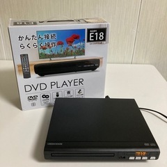 DVDプレイヤー gh-dvp1f-bk リモコン無し