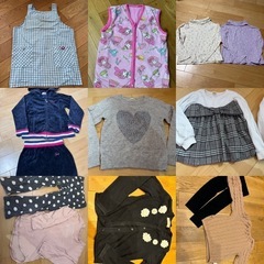 大量！子供 服 女の子 100㎝ 110㎝　120㎝　130㎝　140㎝　150㎝　160㎝ ワンピース　スカート　Tシャツ　トレーナー　の画像
