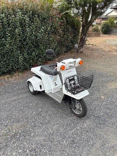 1010.動画あり　ホンダジャイロX TD02 原付　バイク　50cc 車体　三輪