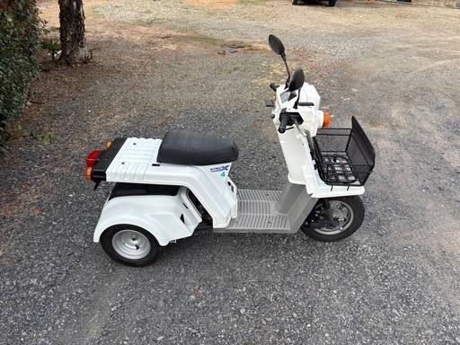 1010.動画あり　ホンダジャイロX TD02 原付　バイク　50cc 車体　三輪