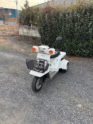 1010.動画あり　ホンダジャイロX TD02 原付　バイク　50cc 車体　三輪