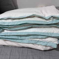 新品未使用品 大豆繊維掛け布団セット 2枚合わせの画像