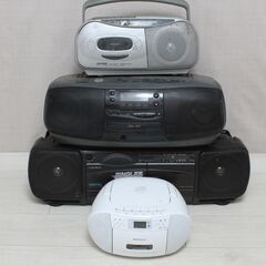 ☆★ビクター他　ラジカセ　4台まとめて