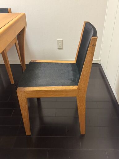 カッシーナ社 アンドレプットマン木製椅子4脚セット