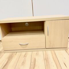 【中古】テレビ台 ローボード 幅89cm  木目調　　　No.219