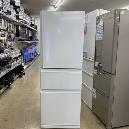 3ドア冷蔵庫　MITSUBISHI   MR-C33J-W