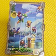 レトロな遊び　スーパーマリオ　ルイージ　おもちゃ　迷路の画像