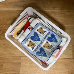 ［定型文お断り］ポップな柄 古タオル ウエス用