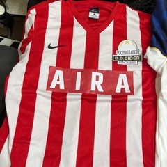 サッカー　実業団ユニホーム２枚 NIKE
の画像