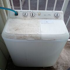 ハイアール 4.5kg二槽式洗濯機  JW-W45E　3/19か...