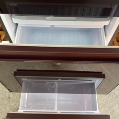【愛品館江戸川店】保証充実 SHARP 2019年製 356L　3ドア冷凍冷蔵庫 SJ-GW36E-Rの画像