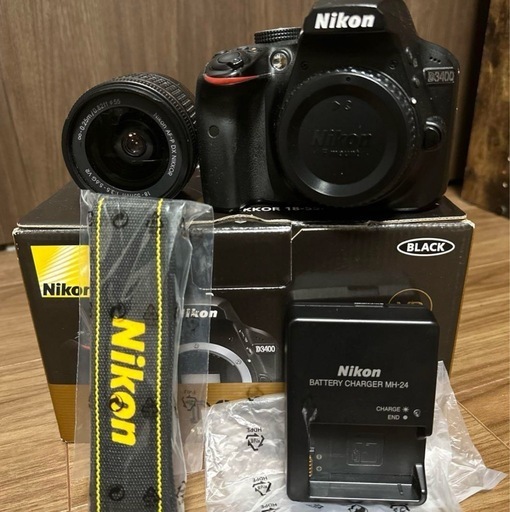 Nikon D3400 18-55 VR レンズキット BLACK