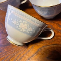 ノリタケNoritake 各5客5枚セットレースウッドゴールド (うめちゃん 