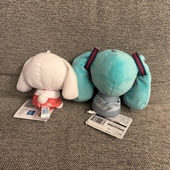 初音ミク　シナモンロール　コラボぬいぐるみの画像