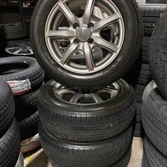 １４インチタイヤアルミセット　コンパクトカー用