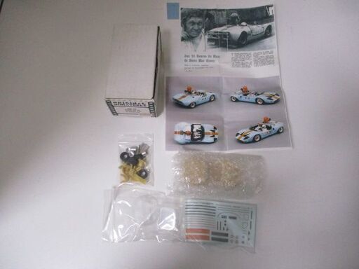 G∝25 ガレージキット OM 102 フォード GT 40 1/43 ル マン 1970 トラヴェリング カー FORD TRAVELING CAR LE MANS 検：希少/レア/入手困難
