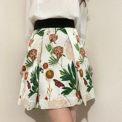 h&m 花柄　スカート 