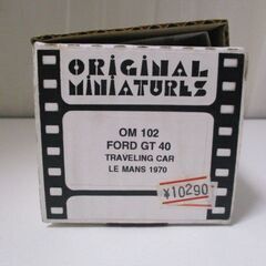 G∝25 ガレージキット OM 102 フォード GT 40 1/43 ル マン 1970 トラヴェリング カー FORD TRAVELING CAR LE MANS 検：希少/レア/入手困難の画像