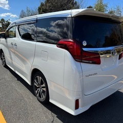 アルファード　30 後期　パールホワイト　SCパッケージ　3万1千キロの画像