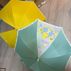 傘　2本セット　子供用　ディズニー　小学生　　取りに来てくださる方限定