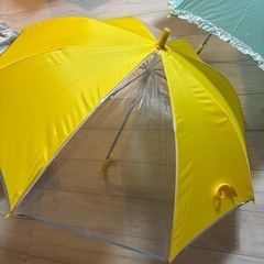傘　2本セット　子供用　ディズニー　小学生　　取りに来てくださる方限定の画像