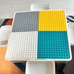 ブロック用つくえ