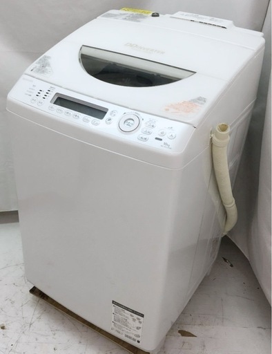 (送料無料) 洗濯・乾燥機 洗10kg 乾5kg ヒーター乾燥 大容量 新品価12万 Ag+抗菌水 エコモード ①