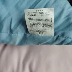 ニトリ　枕 43x63cm 4つ　ピンク・ブルーの画像