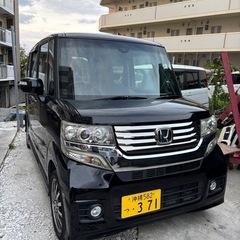 NBOXカスタム(ターボ)車検2年.ナビ.バックカメラ.両側パワ...