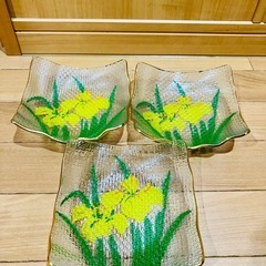 値下げ！昭和レトロ　小皿　アンティーク　中皿　平皿　プレート　祖...