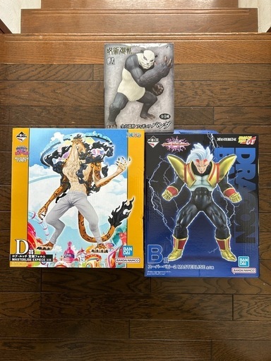 ドラゴンボールB賞スーパーベビー2\u0026 ワンピース　D賞ロブ・ルッチ\u0026パンダ計3点