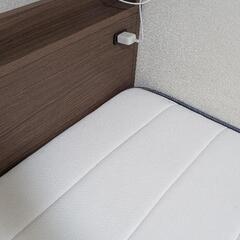 引取決まりましたセミダブルベットマットレス付の画像