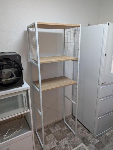 レンジ・冷蔵庫ラック 3段 1点【大きさの詳細は説明欄より】