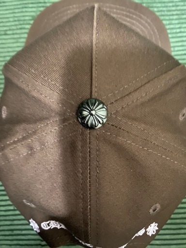 レア物❗️ブラウン色（茶色）　CHROME HEARTS クロムハーツ　ブラウンキャップ