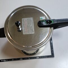 中古　圧力鍋　ホーロー鍋セット　3月20日までか、4月中旬に取り...