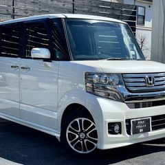 安心の総額表示！車検満たん★ホンダN-boxカスタム電動スライドドア禁煙車etcナビの画像