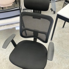 【kj094】ワークデスク120cm幅 メッシュチェアセット パソコンデスク  テレワーク 勉強机 オフィスデスク オフィスチェア　　検)一人暮らし　ファミリー　冷蔵庫　洗濯機　オフィス　事務　テーブル　ラック　収納　家具　ソファ　キッチンの画像
