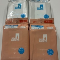SEA BREEZE ボディシート 30枚入り 2種4個セット