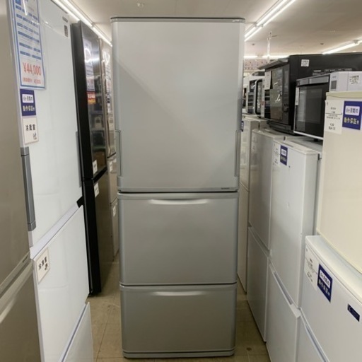 3ドア冷蔵庫　SHARP   SJ-W352E-S