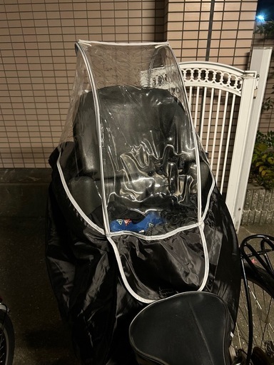 【値下げ】OGK 自転車用リアシート RBC-016DX レインカバー RCR-003 verD 