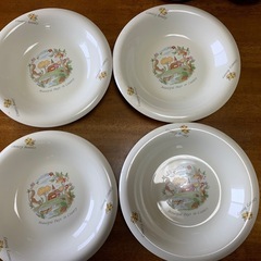 (美品)プレート皿4枚の画像