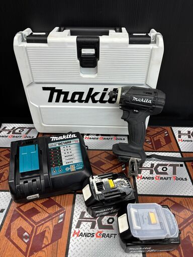 【中古品】マキタ　インパクトドライバ　TD149DRFXB 　バッテリ2個・充電器・ケース付き【ハンズクラフト熊本けやき通り店】【店頭販売限定】