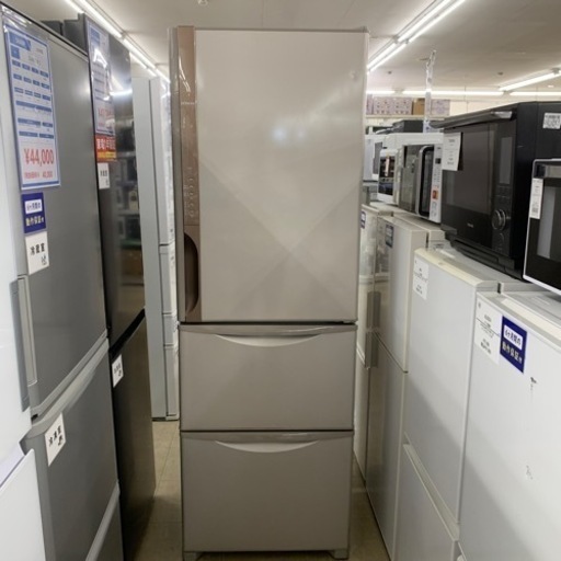 3ドア冷蔵庫　HITACHI   R-K38JV