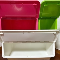 【明日まで‼️】カインズ　キャリコ3点セットの画像