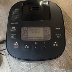 アイリスオーヤマ　炊飯器の画像