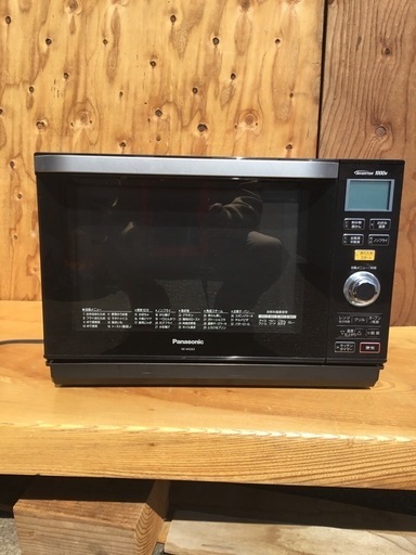 Panasonic  パナソニックオーブンレンジ　NE-MS263-K 2017年製　受け皿なし