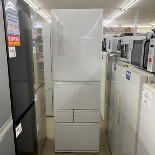 5ドア冷蔵庫　TOSHIBA   GR-R41GBK