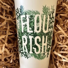激レア新品✨️アメリカ スターバックス グランデサイズ Reusable Cup Tumbler Grandeリユーザブルカップ プラスチックタンブラー 海外スタバ コレクション Flourish フローリッシュ の画像