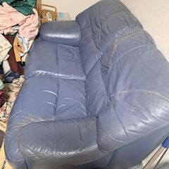 ソファ 合皮 2人用 used  